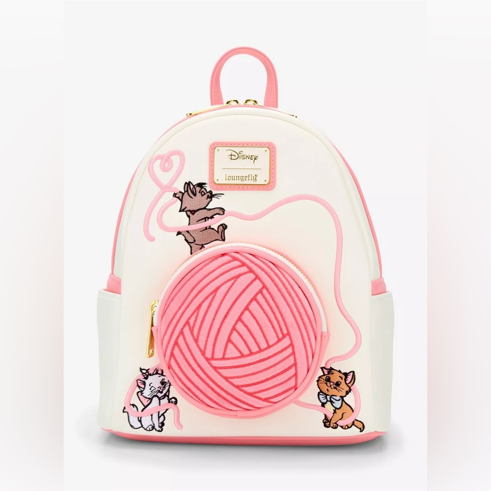 Loungefly Disney The Aristocats Kittens & Yarn Mini Backpack
